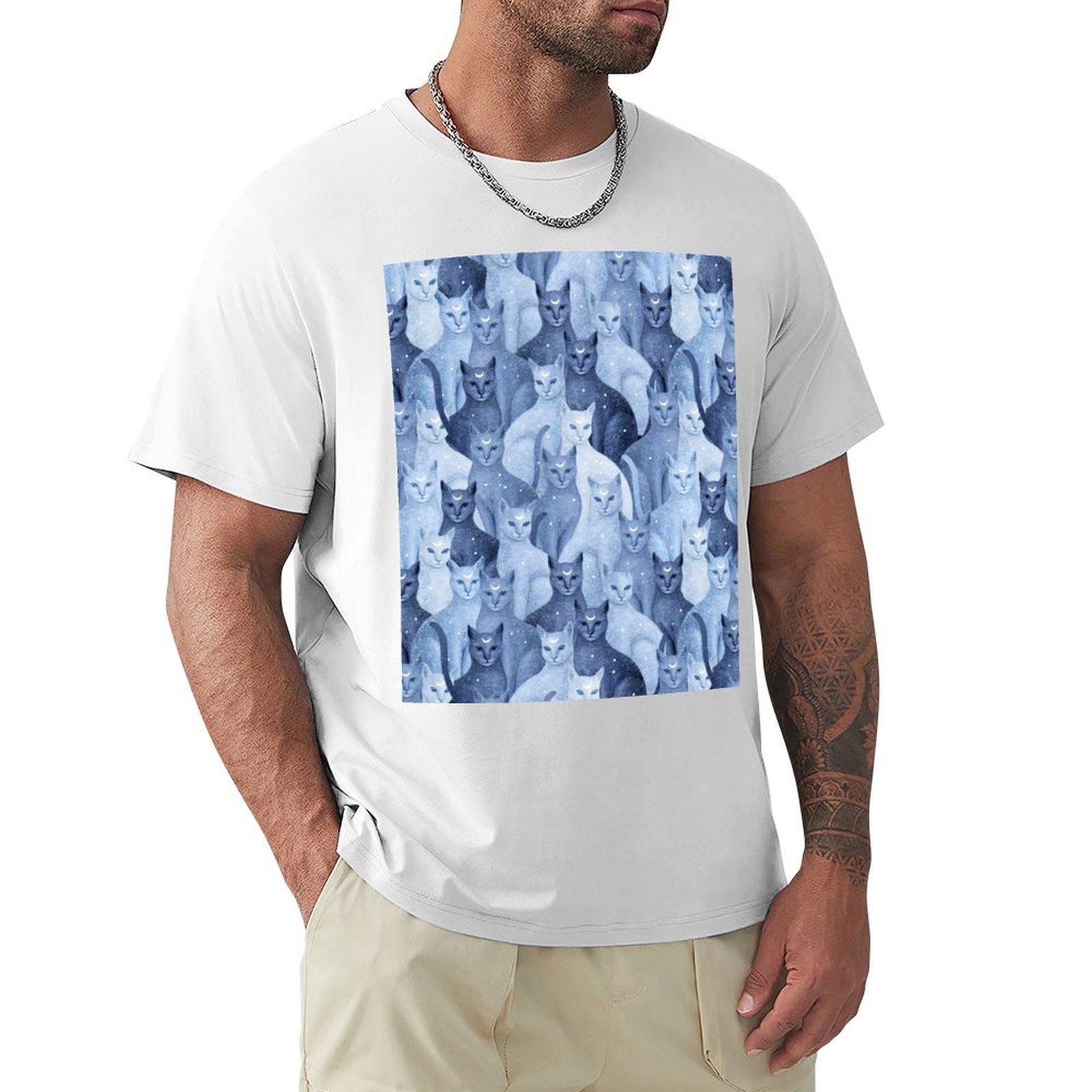 Cats TShirt shirts graphic customs tops shirts men S