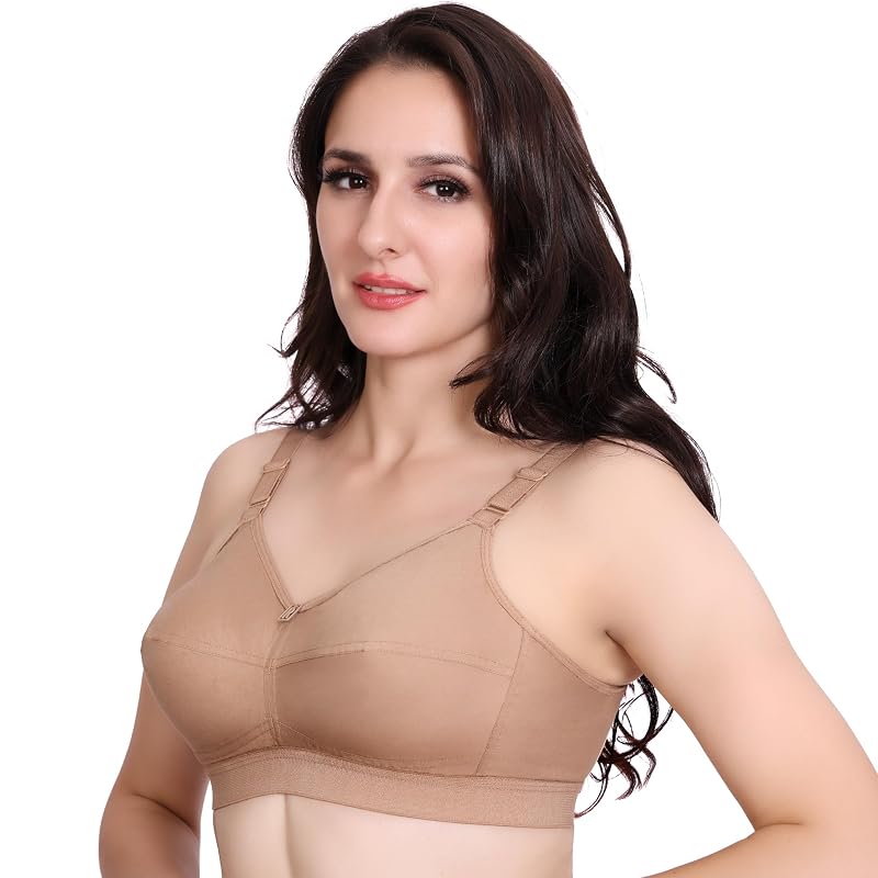 Trylo Riza CottonfitNude36ECup Kokvilnas piegriezuma krūšturis