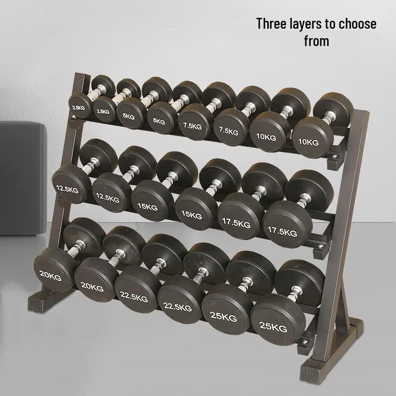 Adjustable 3-Tier Dumbbell Storage Rack