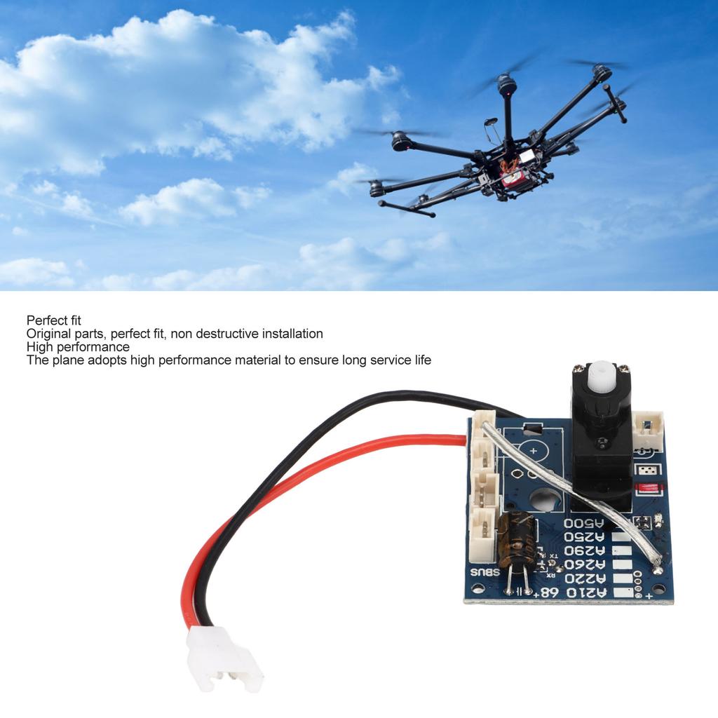 RC Aircraft Receiver for WLtoys XK A500 Replacement RC Airplane Receiver Accessories