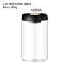 Vacuum Sealed Jug Coffee Beans Glass Airtight Canister Food Grains Candy Keep Fresh Storage Jar Kitchen Accessories