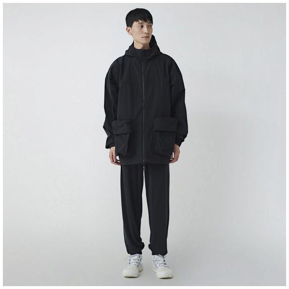 Snow Peak Unisex NyLon Tussah Jacket BLack Jk 25su00804019 [Unisex L Size]