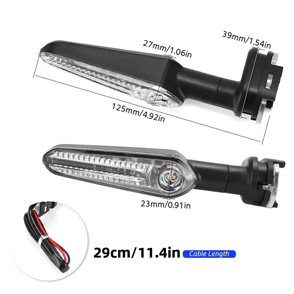 For YAMAHA MT07 MT09 MT-07 MT-09 TRACER FZ-09 High Quality Motorcycle Led Turn Signals One Pair Indicator Lamp Motorcycl Parts