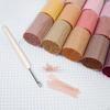 20 Pieces Latch Hook Kits Crocheting Rug Yarn Cushion Cover Needlecraft