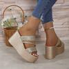 Women Sandals 2025 Summer New Outdoor Beach Sandals Comfortable  Wedges Shoes for Women Design Casual Sandals Size 35-43