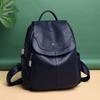 Schultasche Echter Leder Rucksack Damen 1011 Sommer Neue Mode Vielseitig Weiches Leder Rindsleder Texturiert Große Kapazität Reise Tasche