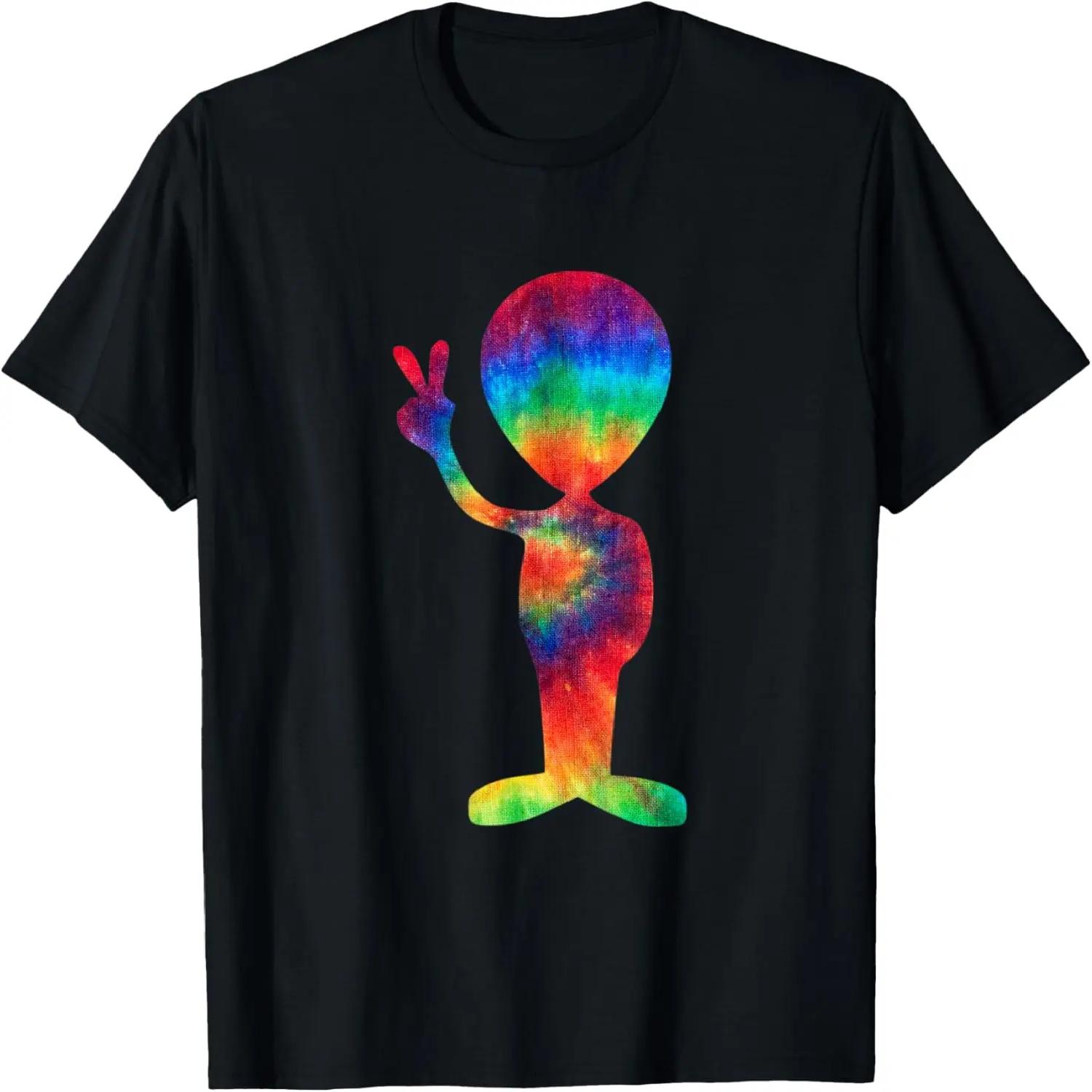 Tie Dye Alien Tie Dyed Space Exploration Spaceship T Shirt T-Shirt XXXXL
