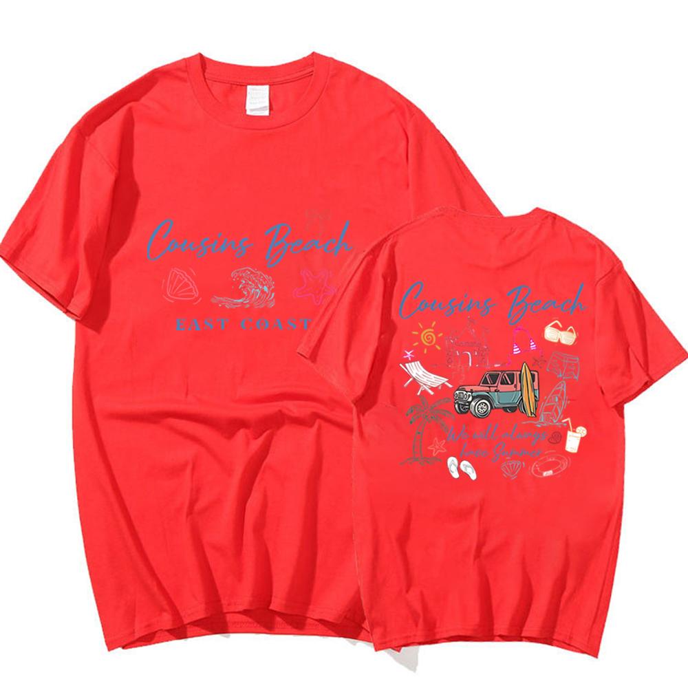 Cousins Beach Shirt TSITP  Tv ShowThe Summer Turned Pretty 2 Sides TShirt Team Conrad Belly Jeremiah Tees Retro Y2k 90s Tops