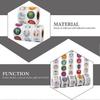 Coated Stickers Rabbit and Egg Pattern Tape with 15 Rolls