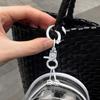 Tansparent Protect Case For Labubu Plush Doll Display Shoulder Bag Dustproof PVC Storage Bag for Popmart Bubble Toys Bag