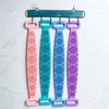Back Reaching Silicone Body Scrubber Long Strip Back Washing Brush  Body Cleaning Tools