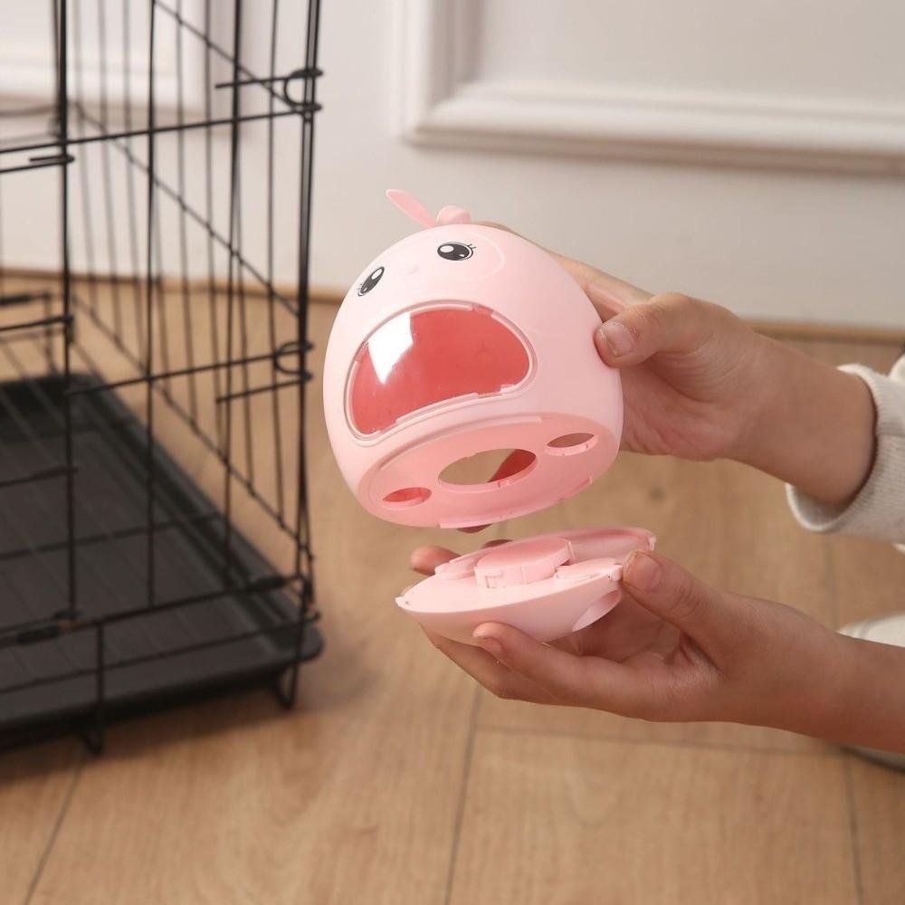Stimulation Toy Pet Treat Dispenser Cartoon Interactive Feeding Toy Pet Enrichmen