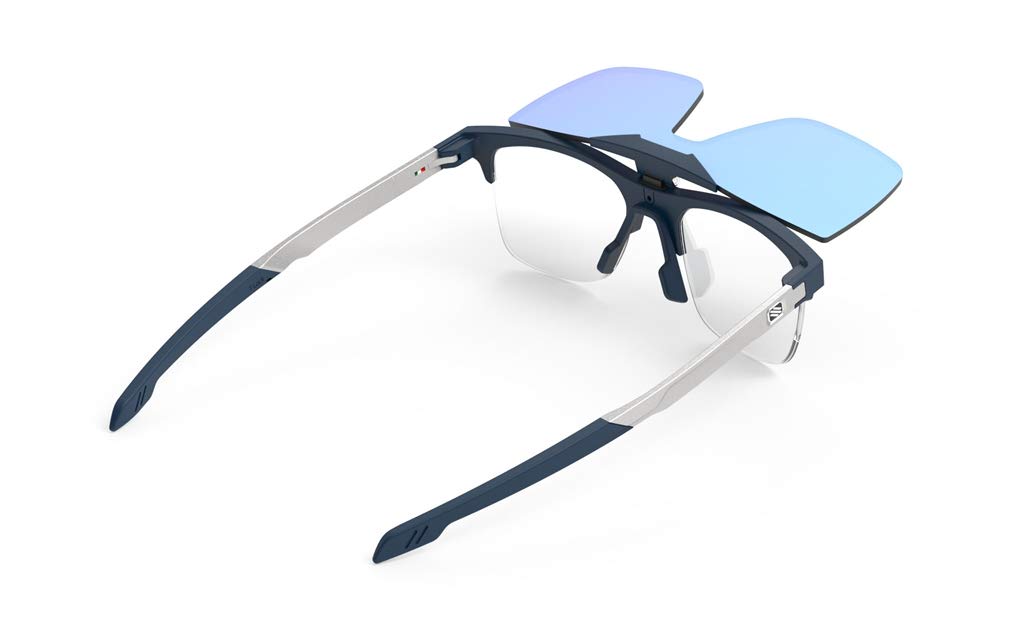 RUDY PROJECT Sportsonnenbrille Inkas Flip Up Blau Marine Multi Laser Ice SP686847-0000