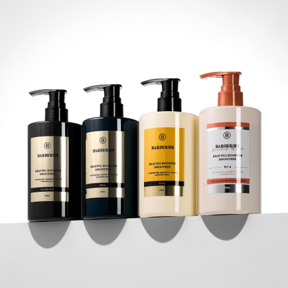 Barber 501 Shaving Booster Smoothie Large Capacity 300ml 4 Types Shaving Booster Vita Smoothie 300ml