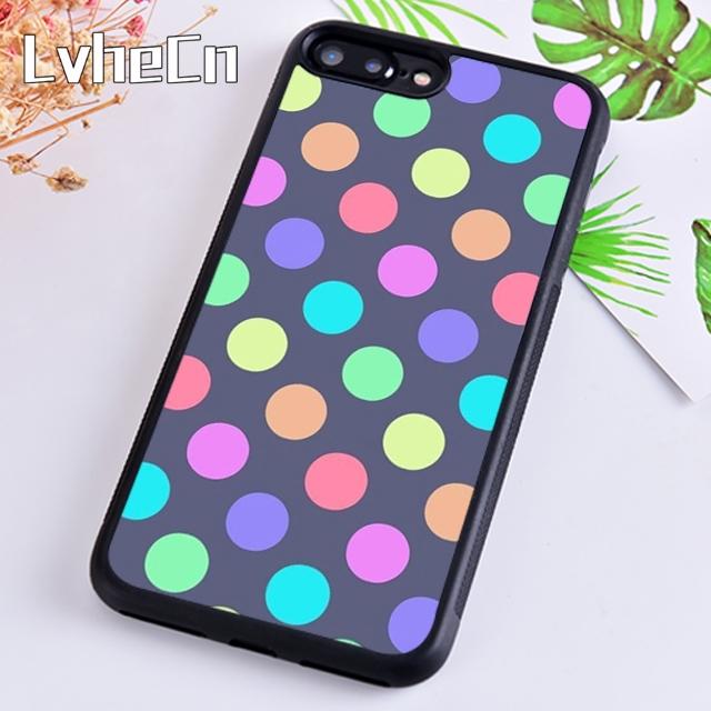 Polka dots Colorful Phone Case For iPhone 17 Air 14 15 16 16e 13 12 Max Cover For Apple 11 Pro Max Plus plus