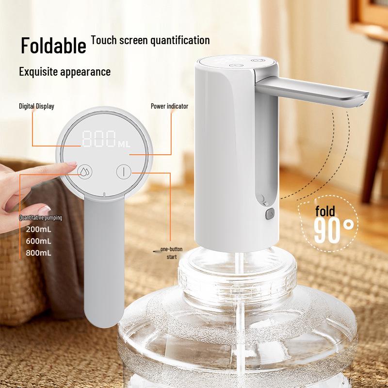Rechargeable Electric Mineral Water Dispenser - Automatic Pump for Home Use