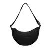 Simple Crossbody Bag for Women Nylon Shoulder Bag Dumpling Bag Satchel Bag