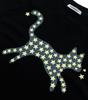 Sseulibaisseuli Cat Star Logo T-Shirt Black