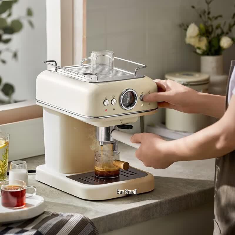 Little Bear Retro Italian Espresso Coffee Machine CN plug (adapter included)