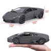 Bburago 1/24 Scale Lamborghini Reventon Matte Gray / Diecast Model Car, Finished Product, 18-21041 GY