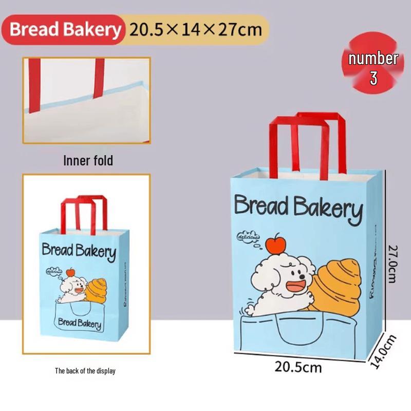 SIVIR Tiramisu Dessert Packaging Bags