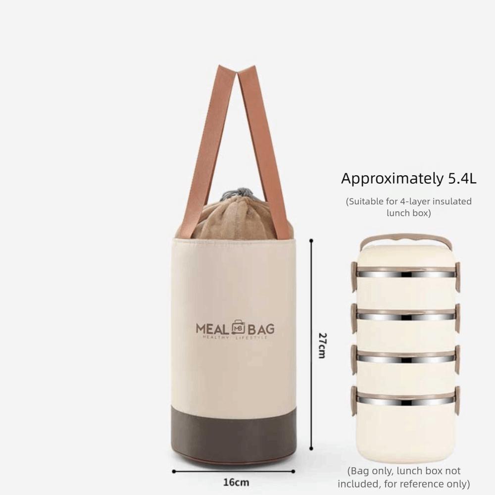 New Aluminum Foil Lunch Box Storage Bag Thickened Insulated Food Thermal Bag Oxford Waterproof Lunch Bag Women