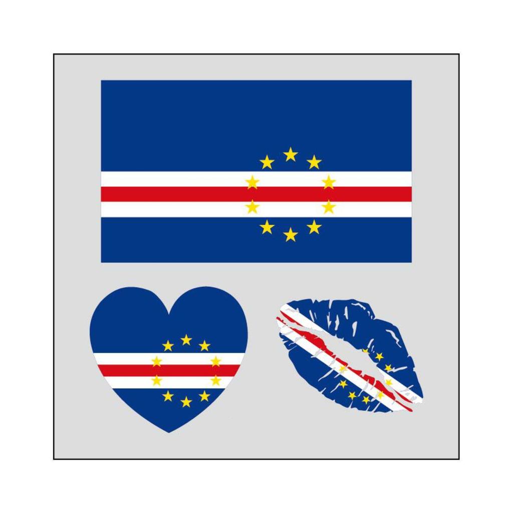 Flag Football Fan Tattoos/Face Stickers, Event Cheering Props, Suitable For Adults And Children.