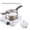 Energy Saving Safe Electric Stove Make Tea Coffee Milk Household 1000W (, White)