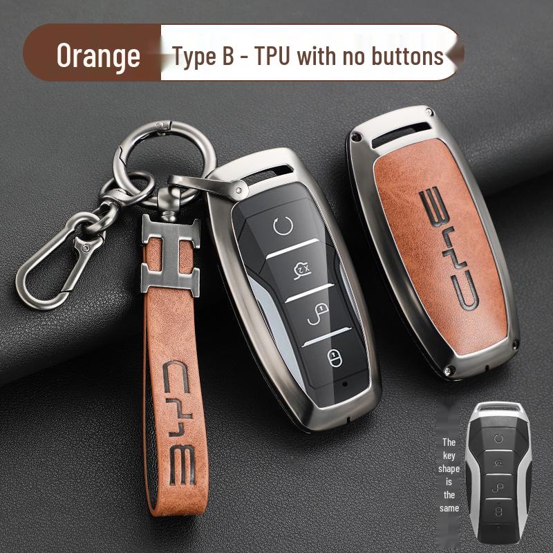 BYD Key Case for Qin PLUS, Tang DMI, Dolphin, e2, Destroyer 05, Song MAX, Qin Pro, Han EV