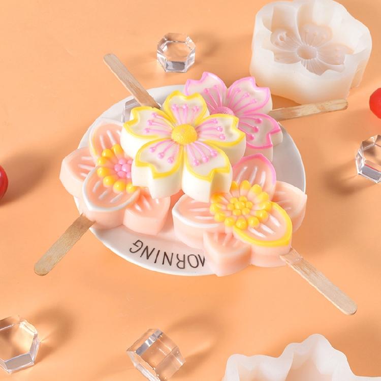 Ice Cream Maker Ice Cream Tray Silicone Material for Kitchen DIY Hand Making