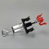 Rotating Airbrush Paint Holder with 4 Pen Clips and Angle Adjustment