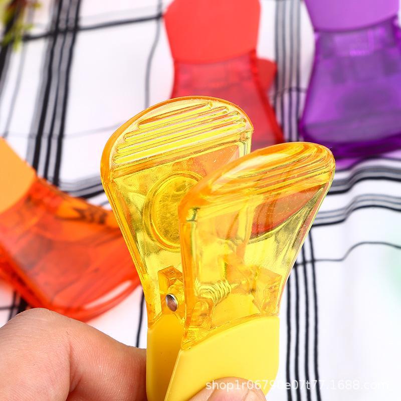12Pcs Multicolor Magnetic Food Bag & Note Clips - Durable For Kitchen, Fridge & Office Use