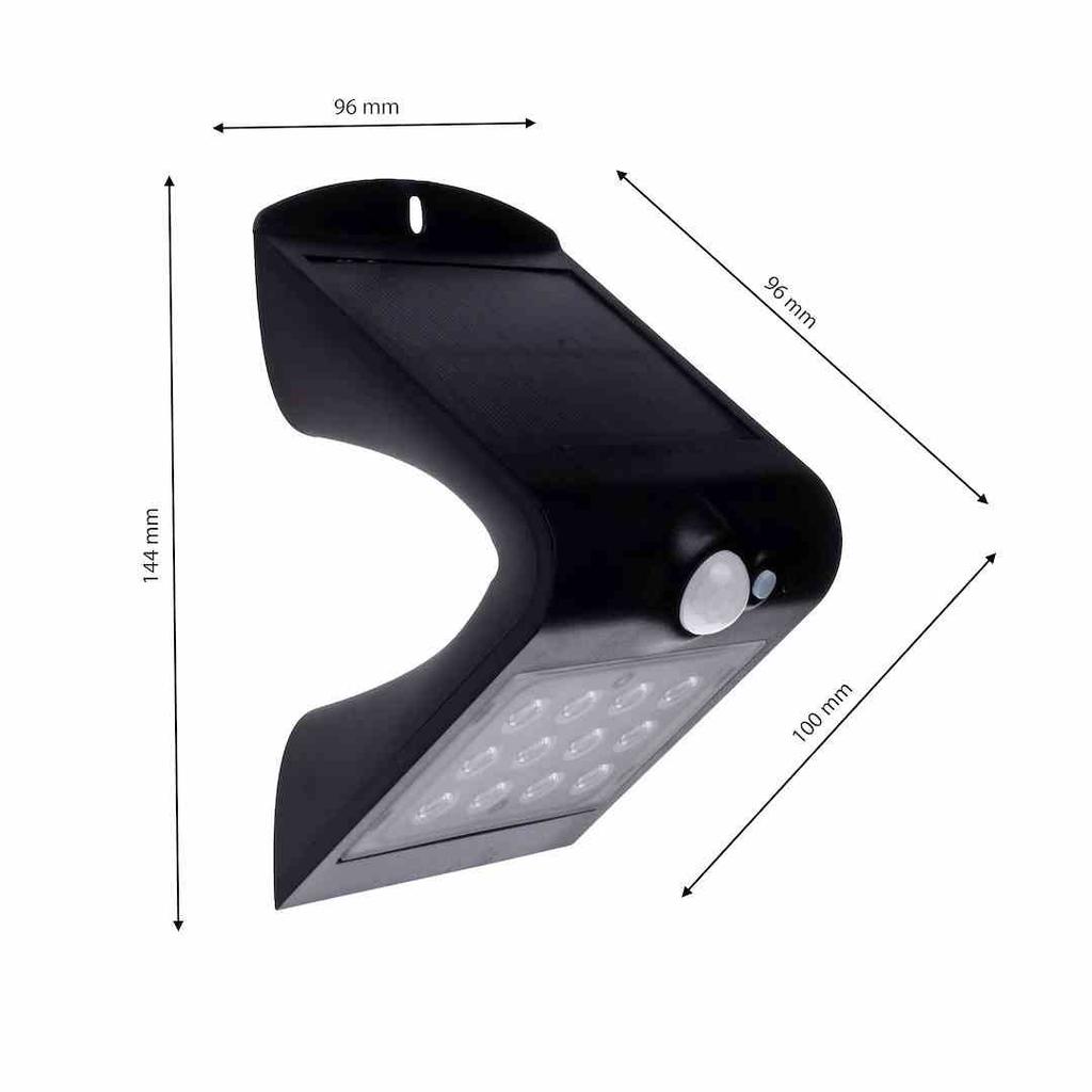 Butterfly Solar Lamp 1.5W Black