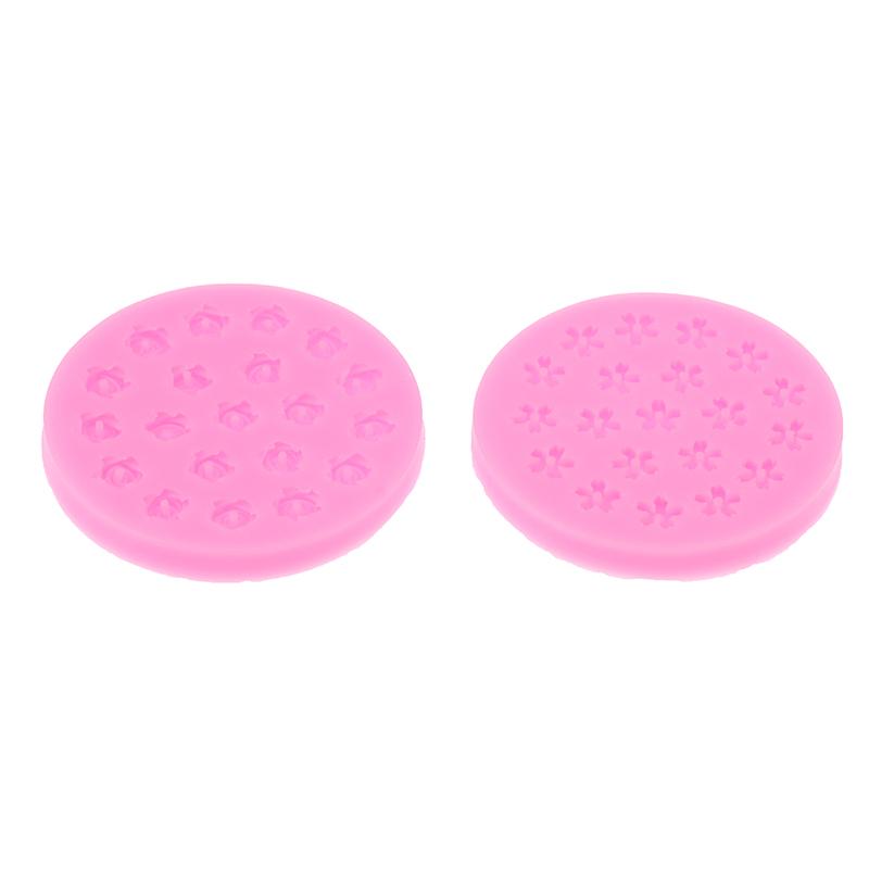 Mini 20 de găuri cu flori de cireș, trandafiri, matriță din silicon, în formă de floare, ciocolată, fondant, desert, prăjitură cu flori, instrument decorativ de copt
