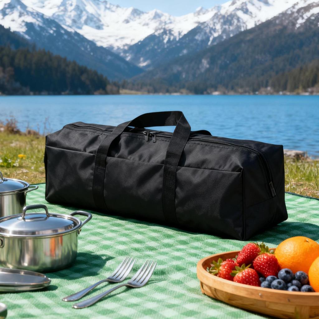 Camping Equipment Storage Bag Duffel Tent Pole Handbag for Roll Table