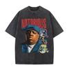 The Notorious Big Je To Všechno Byl Sen Grafické Vintage Vybledlé Tričko Hip Hop Rapper Biggie Smalls Trička Unisex Nadměrné Tričko