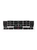 Black Overlay Climate Control Decals High Grade Material
