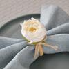 Rose Serviette Buckles Holder For Wedding Table Sweet Decoration Towel Holder