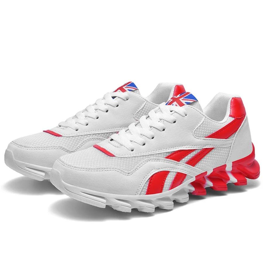 Nieuwe Heren- en Damesloopschoenen Ademende Casual Sneakers Antislip Vibratie Comfortabele Wandelsneakers Tênis