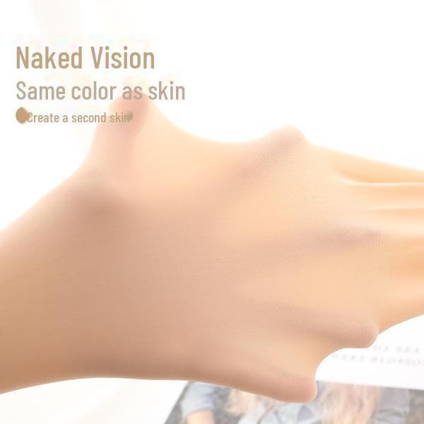 Flesh-Colored Anti-Snag Steel Stockings: Spring/Autumn Women's Elastic Wear-Resistant Pantyhose for a Bare-Leg Look.