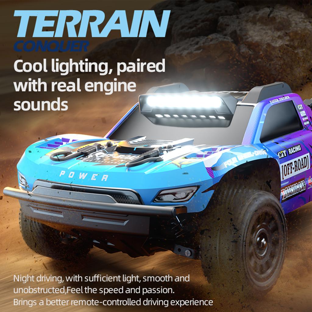 1:14 RC Drift Car, Brushless 4WD Off Road Remote Control Car, 2.4Ghz 40KM H High Speed, All Terrain Proportional