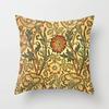 Housse de Coussin à Motif Floral Imprimé Vintage pour Décoration de Maison Salon Canapé Chambre Voiture Housse d'Oreiller