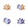 Sun Fun Moon Brooch Charming Cartoon Design Trendy Accessory For Boys Girls And