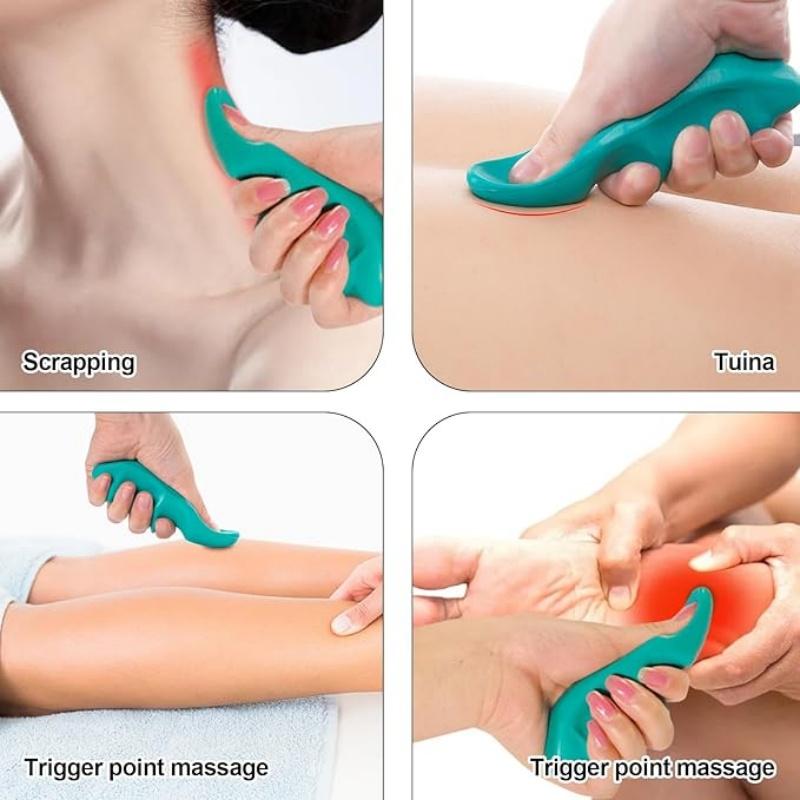 Manual Trigger Point Massage Tool Thumb Saver T-shaped Massager Thumb Finger Pressure Press Trigger for Muscle Stress Relief
