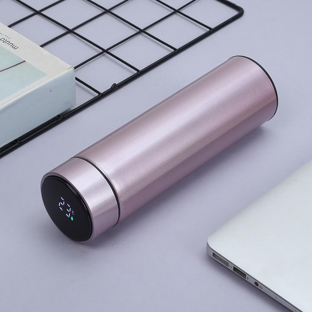 Intelligente Thermoskanne 304 Edelstahl Business Gerader Becher LED-Anzeige Temperatur Wasserbecher Kann Individuell Angepasst Werden Geschenk System