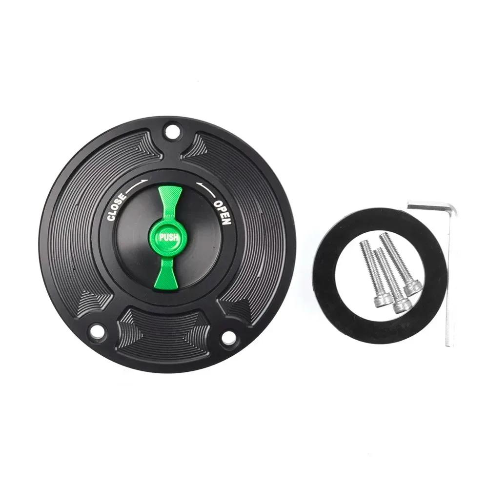 Motocycle CNC Fuel Tank Cap Cover For Kawasaki Z1000 Z800 Z750 Z125 ZX10R ZX6R NINJA1000 NINJA650R ER6N ER6F NINJA VERSYS 1000