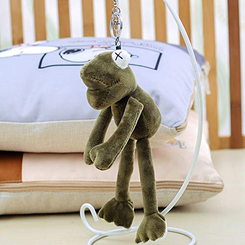 Baharat Frog Keychain Set (2-Piece Set) - Cute, Popular Korean Pendant, Key Charm, Multi-Function Key Ring, Bag Charm, Stylish Keychain, Wallet Charm,