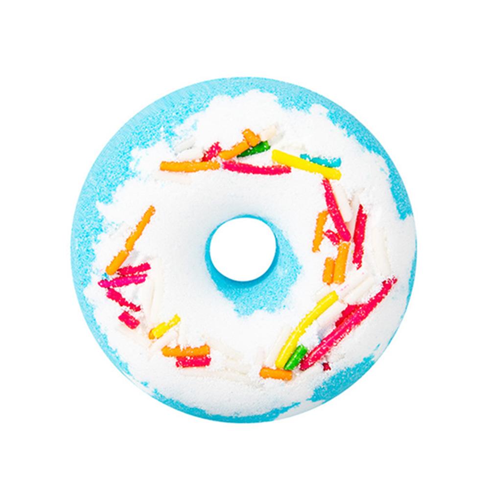 Doughnut Bath Salt Ball Essential Oil Bath Bubble Ball Aromatic Moisturizing Nourishing Skin Care Shower Ball Body Cleansing Self-Care Essential