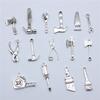 20pcs Tools Vise Wrench Saw Hammer Ax Screwdriver Charms Zinc Alloy Pendant for DIY Charm Choker Necklace Bracelet Jewelry