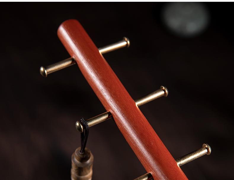 Solid Wood Calligraphy Brush Stand: Multifunctional Brush Holder for Beginners